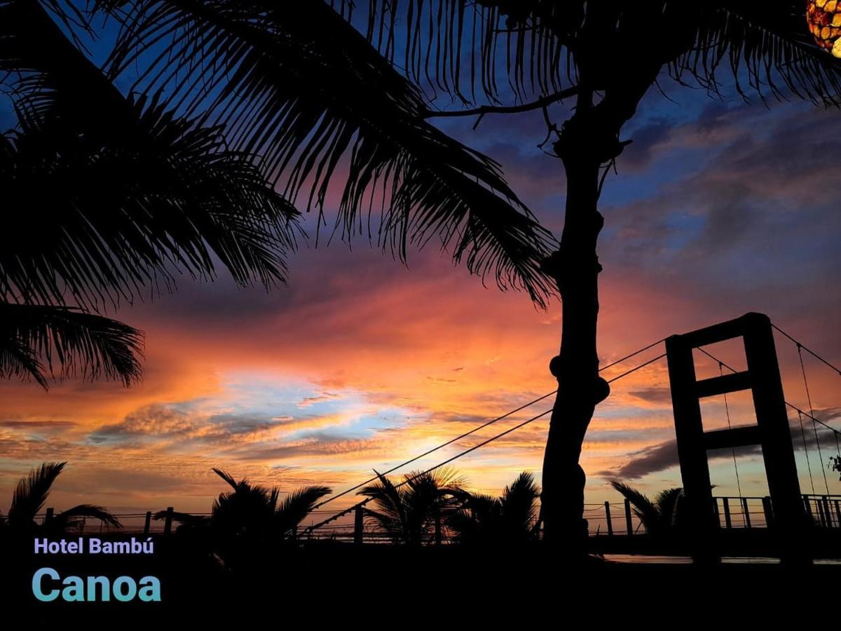 Hotel Bambu Canoa Exterior foto