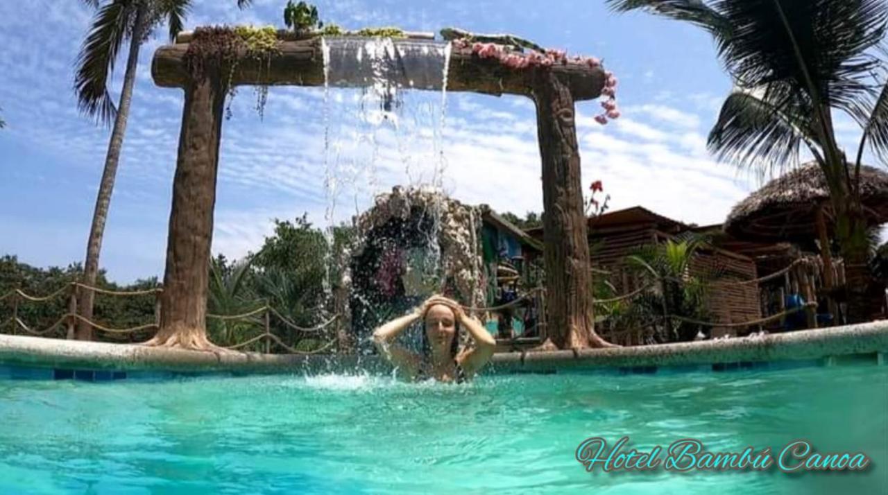 Hotel Bambu Canoa Exterior foto