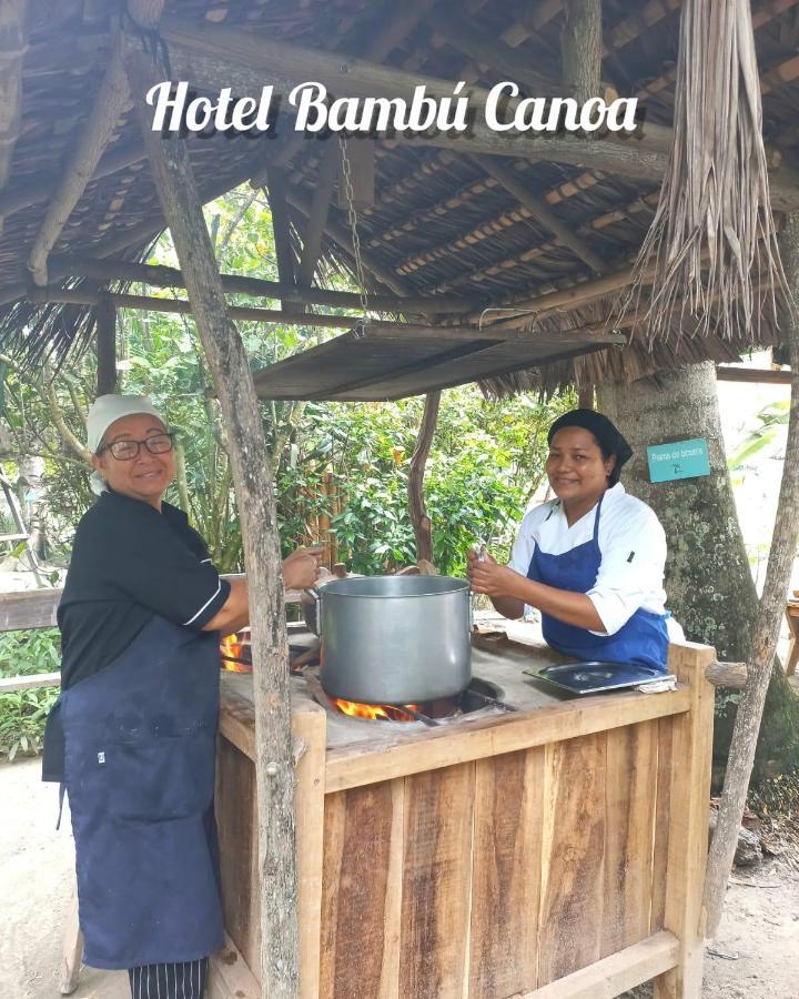Hotel Bambu Canoa Exterior foto